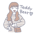 #Teddy Bear Girl