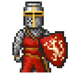 Pixel Knight 13th century