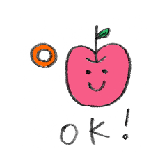 Daily use apple Sticker
