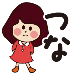 tsuna girl everyday sticker