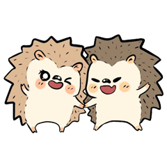 mali&manow Funny hedgehog