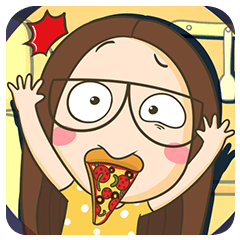 ตัวกลม น้องแว่นแสนซน ป๊อปอัพ