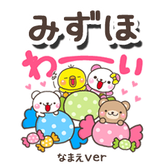 無難な【みずほ】専用のしろまるみんな