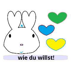 Germany deep love rabbit