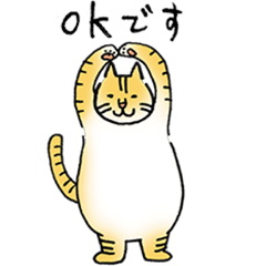 A Chubby cat "Tora-chan"<Honorific>
