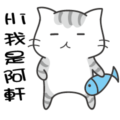 Winking cat name map Axuan exclusive.