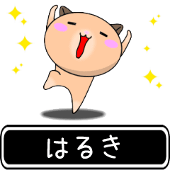 Haruki only cute high speed Sticker