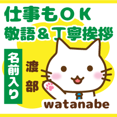 [WATANABE]Polite greeting. animal Cat!