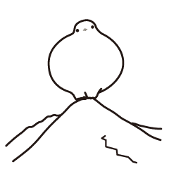 白らいちょうと北アルプスの山並み Line スタンプ Line Store 白らいちょうと北アルプスの山並み Line スタンプ Line Store