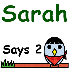 Sarah Says 2