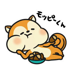 Every day sticker of Laid-back Moppy