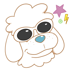 Stickers Poodle