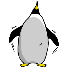 素直なペンギンスタンプ