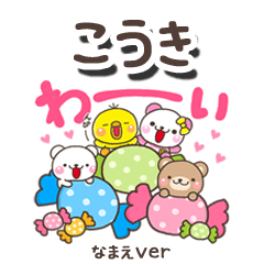無難な【こうき】専用のしろまるみんな