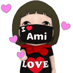 Red Towel#1 [I LOVE Ami]Japanese