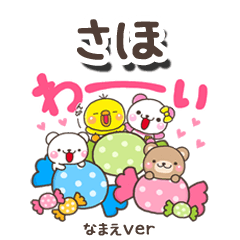 無難な【さほ】専用のしろまるみんな