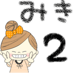 "Mafy" to speak on behalf of Miki.2