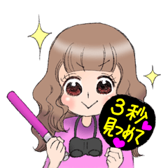 Idol Otaku Girl Sticker