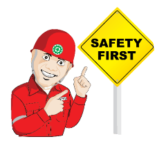 The Safety Man - Stiker LINE | LINE STORE