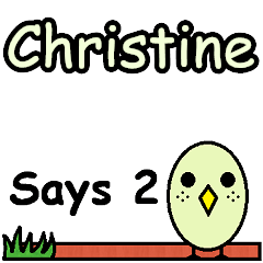Christine Says 2