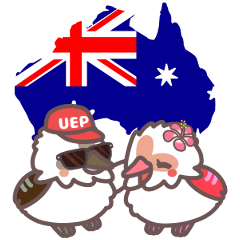 Aussie slang! Kookaburra 02 UEP & Co.