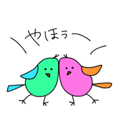 Kotori colorful birds