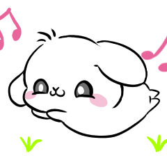 rabbit sticker anime ver2