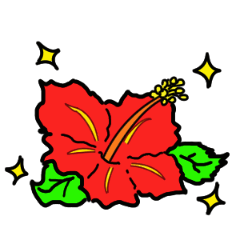 Animation hibiscus