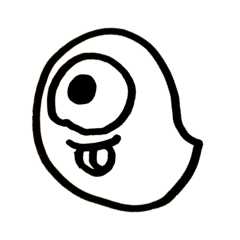 Very cute ghost stamp