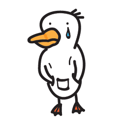 melancholy duck