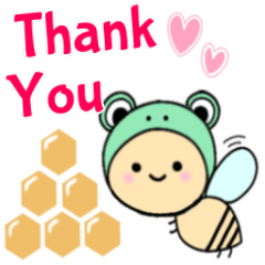 Little bees say thanks!