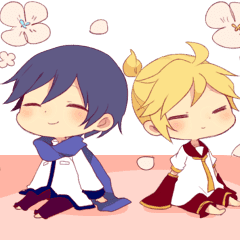 Kaitoと鏡音レンだよ Line スタンプ Line Store