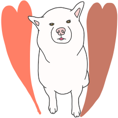 honorific of a Japanese white dog