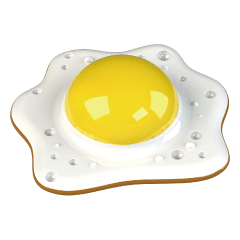 Scrambled eggs want to say