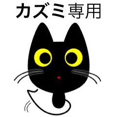 K Kazumi Only Brack Cat Vol 2 Line Stickers Line Store