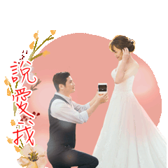 黃意翔&楊依萍 甜蜜婚紗貼圖