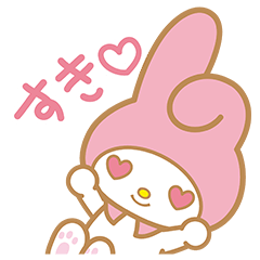 My Melody Pop-Up Stickers