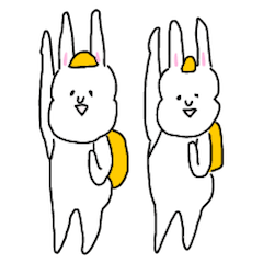Weird rabbit's gestures 2