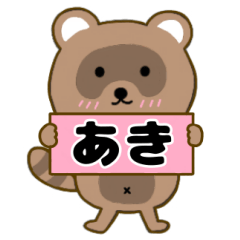 Raccoon3 Aki