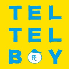 TEL TEL BOY Sticker