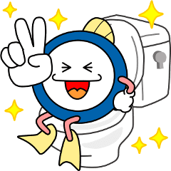 The sewage mascot character "Suisui"04