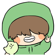 恥ずかしがり屋の男の子スタンプ Line スタンプ Line Store