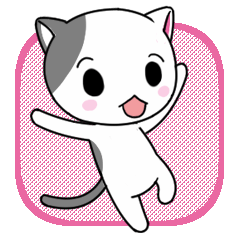 Cat Name Sticker Ver.Yuki @amacha