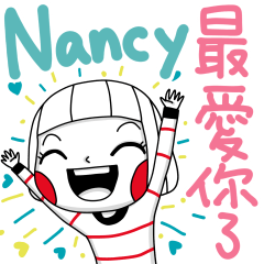 Nancy's sticker
