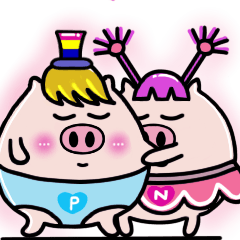 opa pig & oni pig(2)