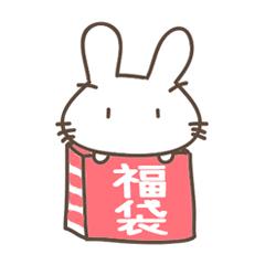 黑白炭炭 年末年始篇 Line貼圖 Line Store