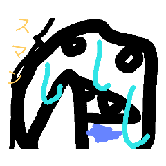 いろいろ使える◇台詞付きダラケうさぎさん