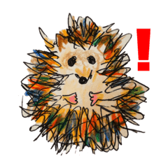 はりねずみ 手書きイラスト Line スタンプ Line Store はりねずみ 手書きイラスト Line スタンプ Line Store