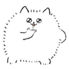 Kedama Dog 3 Line Stickers Line Store