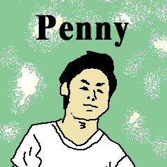 Penny daily conversation sticker